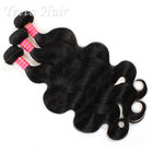 Natural Black Unprocessed Peruvian Virgin Hair Body Wave with No Lice