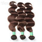 Fashionable Real Unprocessed Brazilian Curly Hair Weave / 7A Hair Extensions With Smooth