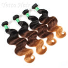 18 Inch Colorful Peruvian 7A Virgin Hair Weave Without Chemical