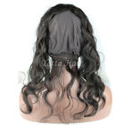 New Natural Hairline Lace Top Closure , Pre Plucked 360 Lace Frontal With Wig Cap