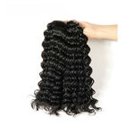 Deep Wave Peruvian Human Hair Weave , Peruvian Virgin Wavy Hair For Dream Girl