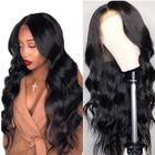 100% Natural Human Hair Lace Front Wigs / Long Hair Wigs For Black Women