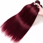 Healthy 99J Color Peruvian Straight Hair Bundles 30 Inch No Chemical