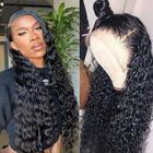 Unprocessed Brazilian Human Hair Full Lace Wig OEM Vendors Water Wave