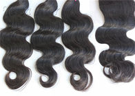 No Mix No Chemical 100% Brazilian Virgin Hair Deep Wave with Lace Closure