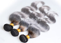 Professional Remy Wet and Wavy Ombre Human Hair Extensions For White Girl