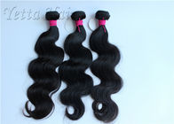 No Chemical 100% Brazilian Human Hair Extensions Wet And Wavy Weave