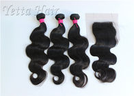 Body Wave 100% Brazilian Virgin Hair Weft With 100g  Natural Black