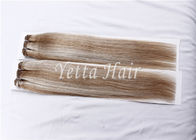 Customized Unprocessed Brazilian Virgin Human Hair Extensions Mixed Color