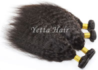 Fashionable Kinky Straight Peruvian Human Hair Weave for Black Women