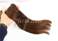 Chocolate Unprocessed Virgin Human Hair Extensions No Nits And No Lice