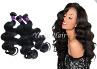 Double Weft Peruvian Weaving Hair / Smooth Soft Clean Virgin Hair