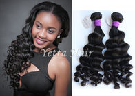 Popular Loose Wave 10&quot; - 30&quot; Peruvian Human Hair Weave Bouncy and Soft