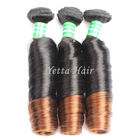 Spiral Curl 7A  Peruvian Virgin Hair , Raw Human Hair Weave Without Chemical