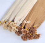 Professional Pure Indian Pre Bonded Hair Extensions Tangle Shed Free