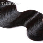 Grade 7A Natural Color 100 Indian Human Hair Weave With Body Wave