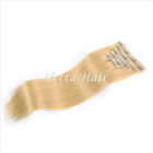 Brazilian Straight Clip In Pre Bonded Hair Extensions No Any Bad Smell
