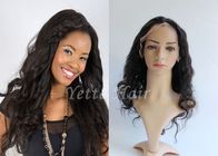 Pure Long Lasting  Brazilian Full Lace Human Hair Wigs Wet And Wavy