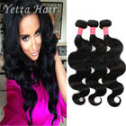 Natural Color Peruvian Virgin Hair Indian Body Wave Hair Extensions Large Stock