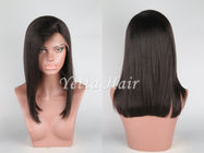 Glueless Short Full Lace Front Wigs Human Hair with Silky Straight