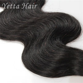 No Shedding Peruvian Curly Virgin Hair / Double Weft Hair Extensions