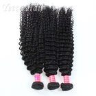 Natural Color Kinky Curly 100g Peruvian Virgin Hair  Can Be Dye Permed