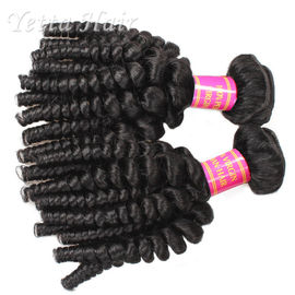 No Shedding No Tangle Brazilian 6A Virgin Hair Extensions Africa Curl Weave