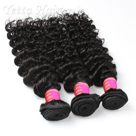 Deep Wave Cambodian Grade Peruvian Virgin Hair  Natural Black  No Terrible Smell