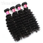 Malaysian Deep Curly Peruvian Virgin Hair Full Head With Soft and Luster