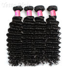 Malaysian Deep Curly Peruvian Virgin Hair Full Head With Soft and Luster