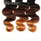 18 Inch Colorful Peruvian 7A Virgin Hair Weave Without Chemical