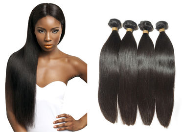 Popular Durable Indian Human Hair Extensions , Clean / Smooth Virgin Remy Straight Hair