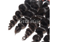 No Tangle 100g Virgin Brazilian Loose Wave Hair / Human Hair Weave Bundles