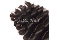 Soft And Silky 100 Peruvian Human Hair / Loose Wave  Hair Bundles No Nits