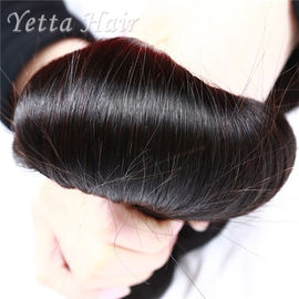 Natural Black Cambodian Straight Hair Bundles , 20 Inch 11a Hair Extensions