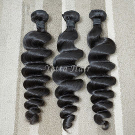 Malaysian Hair Weave Bundles Loose Wave Hair Extensions Thick Hair Ends