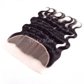 Malaysian Remy Hair Weave Malaysian Hair Extensions With 13 x 4 Lace Frontal Ear To Ear