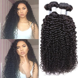 Peruvian Kinky Curly Peruvian Virgin Remy Human Hair Soft Touching 10&quot; - 30&quot;