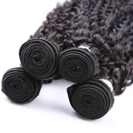 Peruvian Kinky Curly Peruvian Virgin Remy Human Hair Soft Touching 10&quot; - 30&quot;