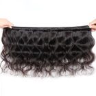 Double Wefted Peruvian Virgin Hair Weave Hair Extensions Soft And Silky Body Wave