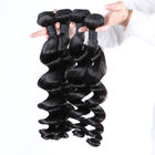 Real Remy 8A Malaysian Hair Extensions Natural Black For Women Curly Hair