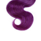 7A Ombre Purple Hair Weave Body Wave 1B / Purple 1B / Blue Two Tone Hair