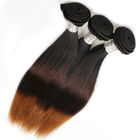 Ombre Three Tone Straight 100% Brazilian Virgin Hair Smooth 30&quot; Tangle Free