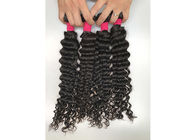 10 - 30 Inch Peruvian Human Hair / No Tangle Body Weave Deep Curly Hair Bundles