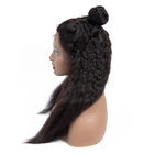 180 Density Full Lace Yaki Straight Human Hair Wigs For Black Women