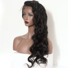 Double Weft Malaysian Remy Frontal Wigs Human Hair Malaysian 8 - 26 Inch Length