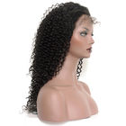 Kinky Curly Long In Lace Front Human Brazilian Hair Wigs For Black Lady