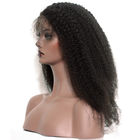 Indian Kinky Curly Human Hair Lace Front Wigs For Black Women No Shedding