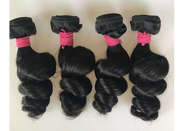 Unprocessed 100% Brazilian Virgin Hair / Loose Wave Human Hair Extensions