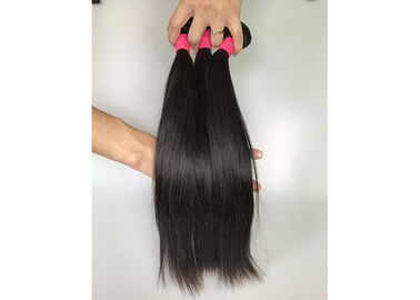 100 Percent Silky Straight Indian Human Hair Weave No Shedding Double Weft